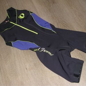 Pearl Izumi Women’s One-Piece Swim/Tri Suit — Black & Purple